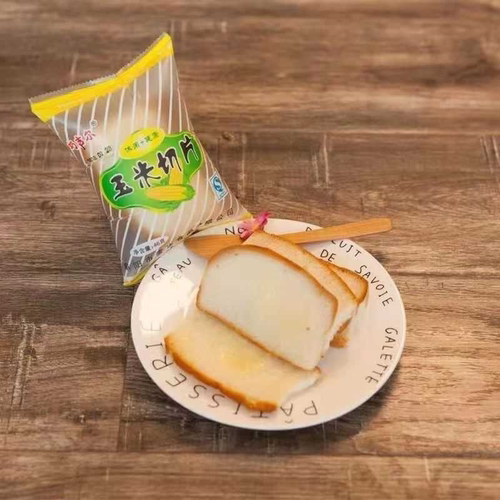 玉米切片三层夹心早餐充饥点心口袋面包经典怀旧零食批发懒人