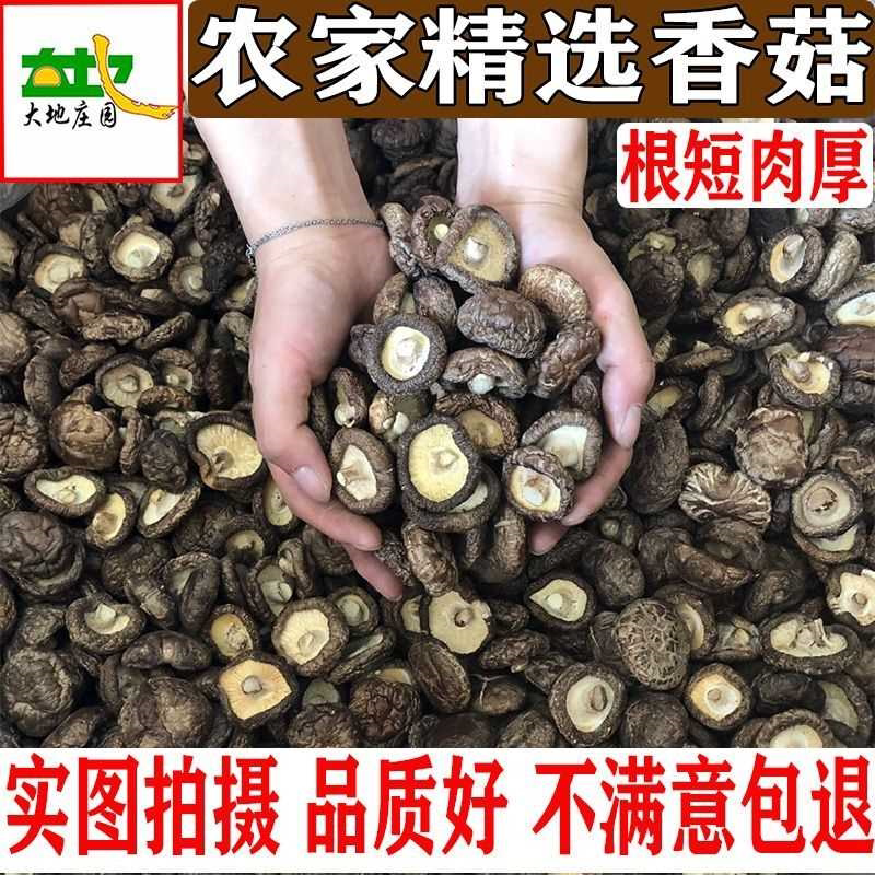 香菇干货特产干香菇100g新货新鲜蘑菇冬菇土特产山货散装50g批发
