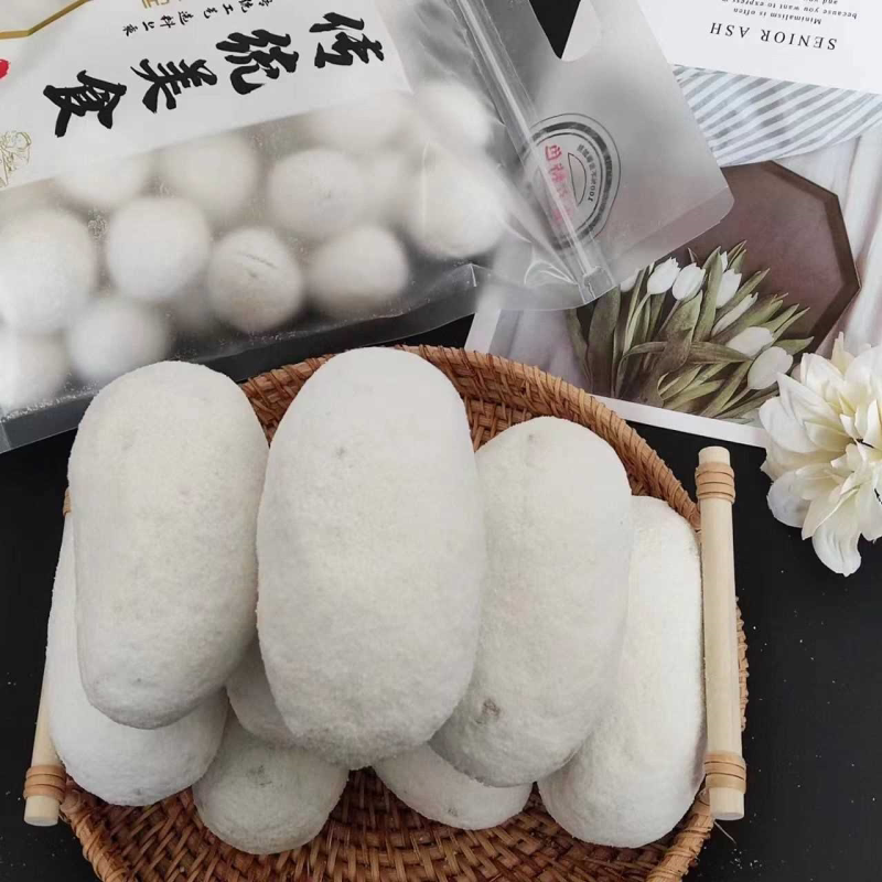 湖北特产京果雪枣传统老式手工雪枣枣糯米京果大雪枣老式怀旧零食