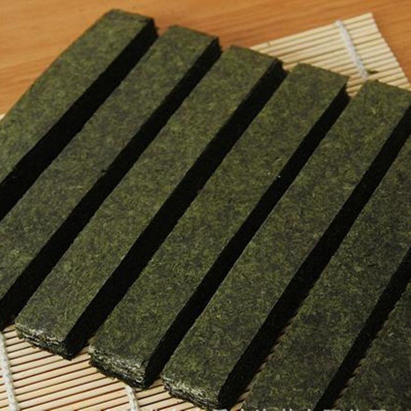 军舰寿司海苔六切七切八切条6切7切台湾饭团手卷回转紫菜包饭