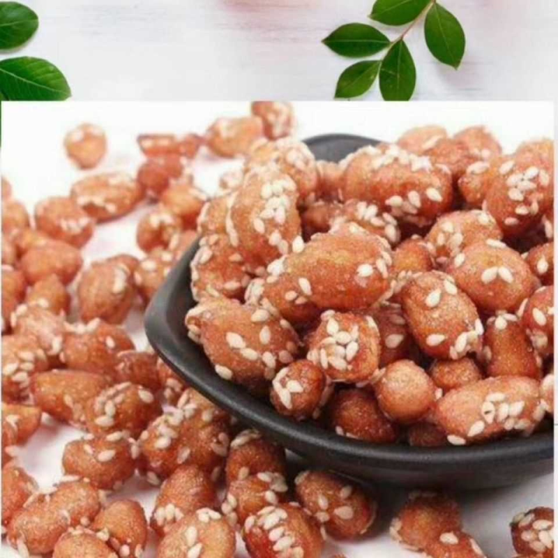 香酥琥珀花生芝麻蜂蜜多味 紫薯脆皮花生办公室休闲零食小吃