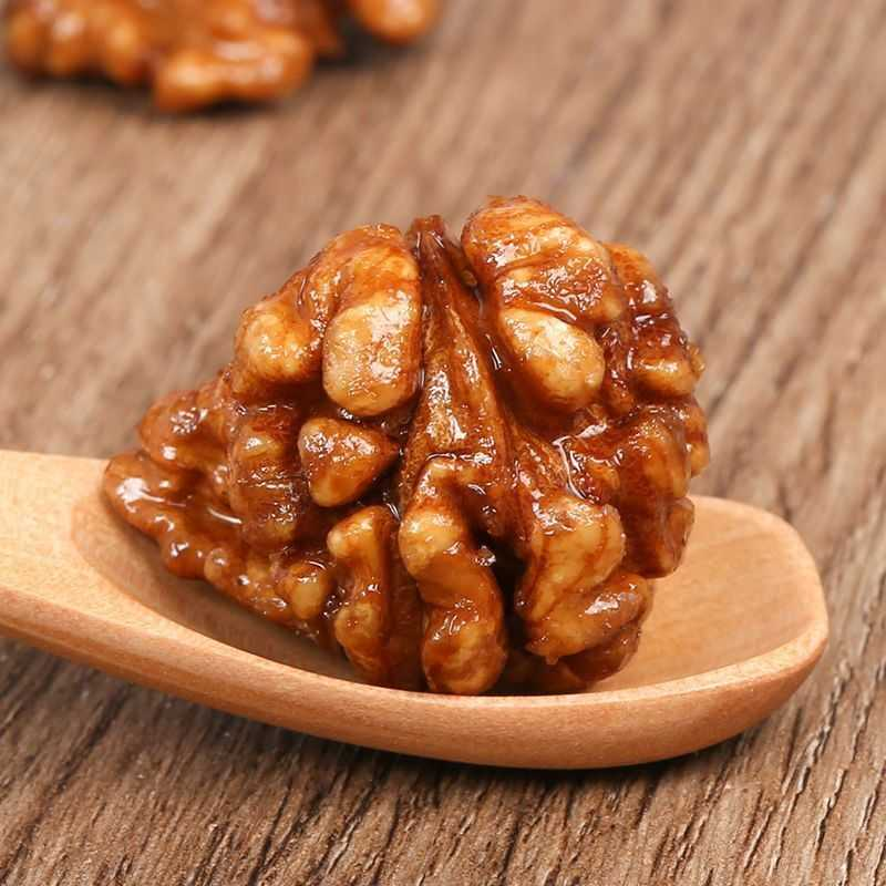 新货琥珀核桃仁蜂蜜味净重大袋装蜂蜜桃仁孕妇零食坚果干果批发