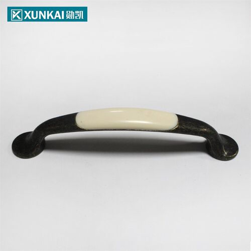 新中式简约塑料拉手衣柜门把手新橱柜抽屉柜门拉手鞋柜锌合金