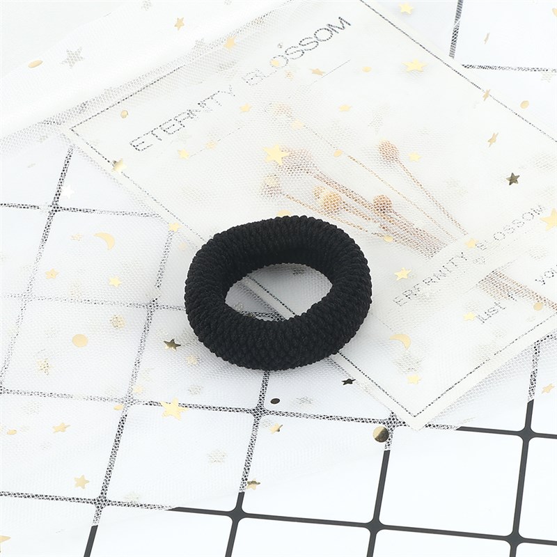 6Pcs/Lot Solid Color Basic Rubber Bands Simple High Elastic