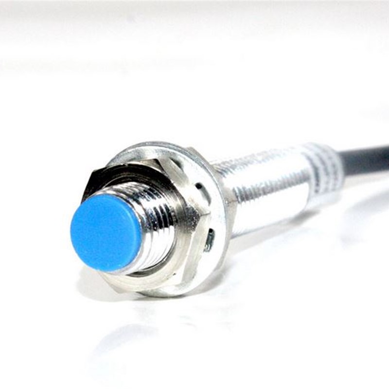。沪工蓝平头 LJ8A3-2-Z/BY电感式接近开关直流三线PNP常开感测器