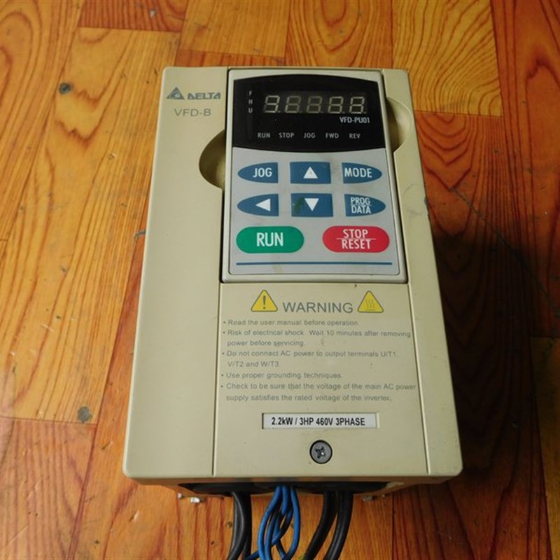 议价拆机台达变频器 VFD022B43B 380V 2.2KW 包好议价