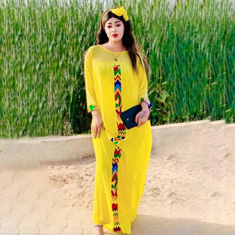 3 Pieces Set Boho Loose Solid Three Quarter Sleeve Long Maxi