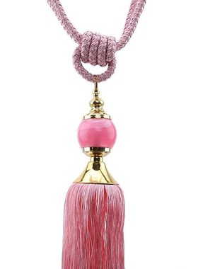 New 2pcs/pair Curtain Holdbacks Rope Tie Backs Tassel Tiebac