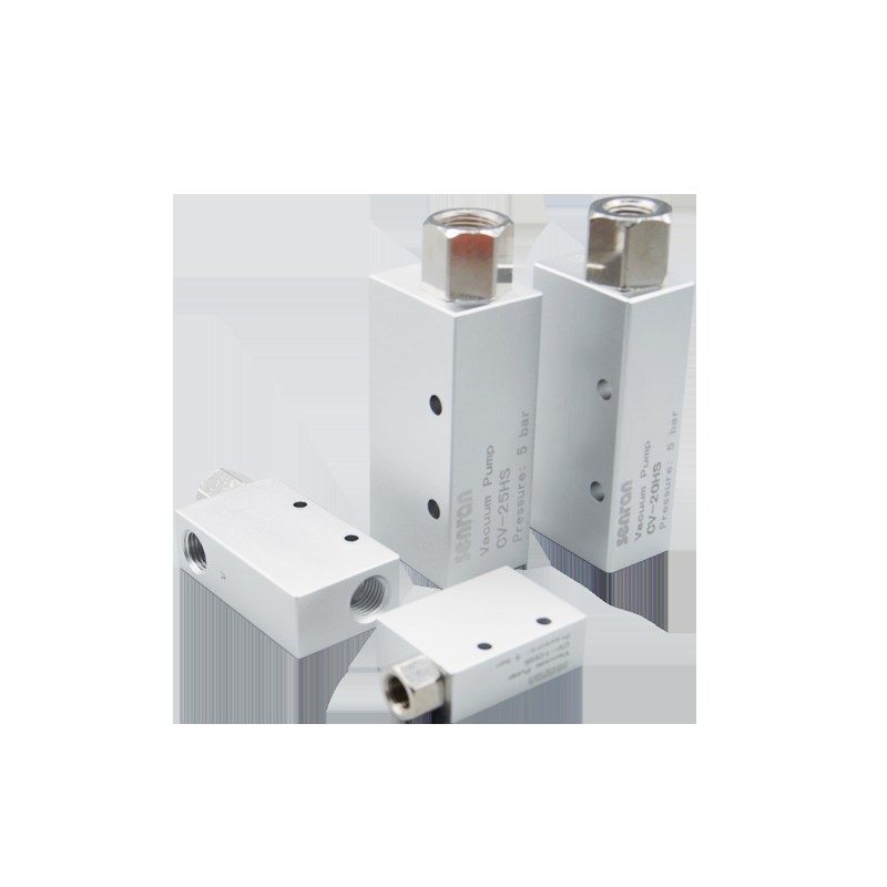 真空发生器带开关SCV/CV-10-15-20-25HSCK吸盘负压机械手配件可调