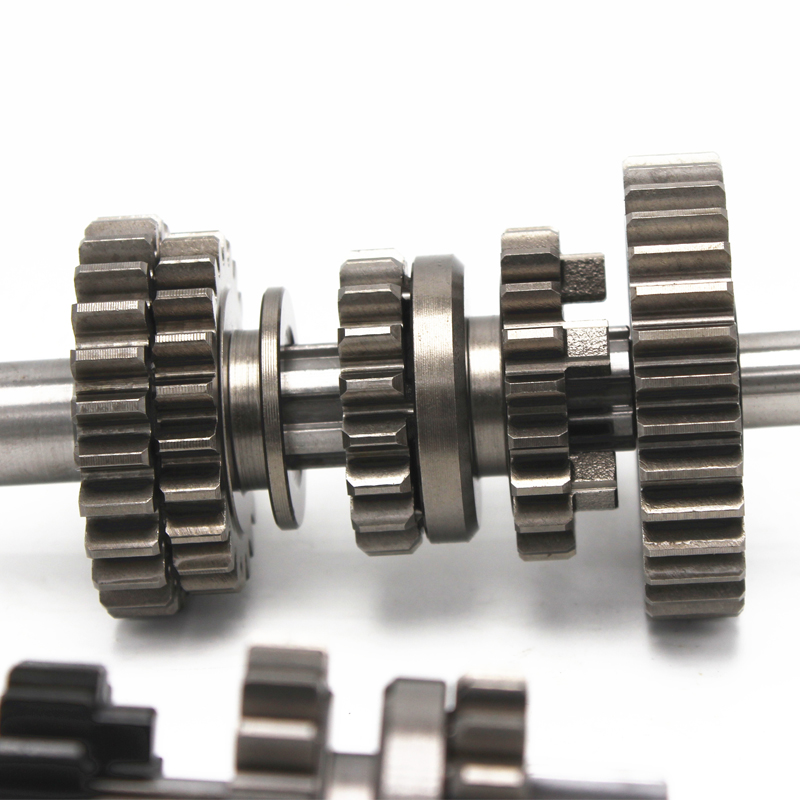 适用GT125骏驰QS125-5俊威GSX125 GZ150发动机主副轴套齿档位齿轮