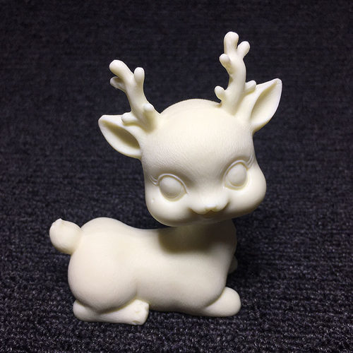 商海 象牙果雕刻梅花鹿一家人菩提籽椰子木工艺品装饰摆件 礼盒装