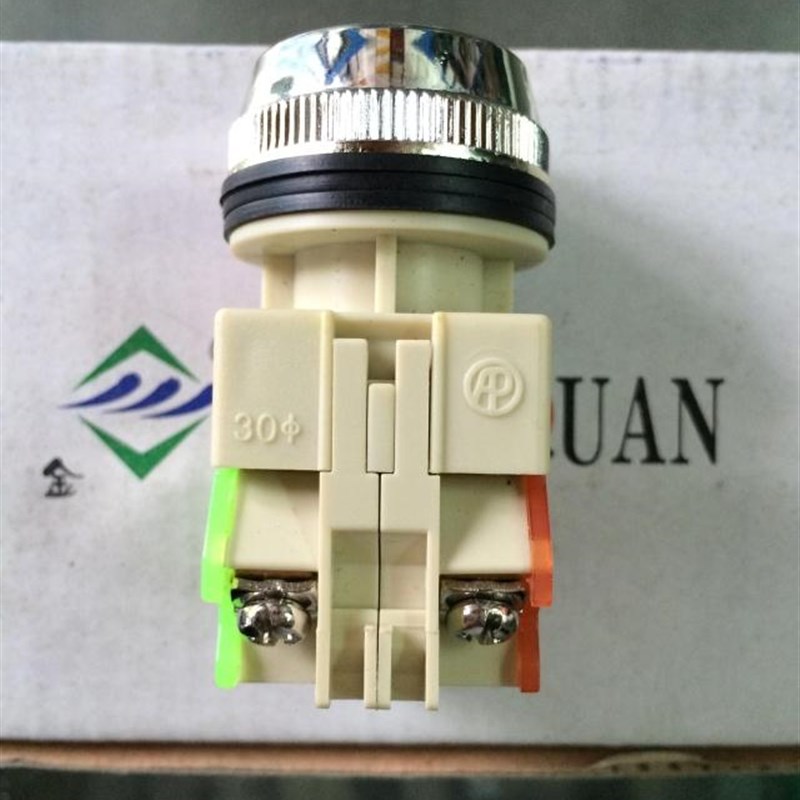 。上海金泉电器PBC-11BN直径0自复位按钮开关Y090LAY7LAY7红