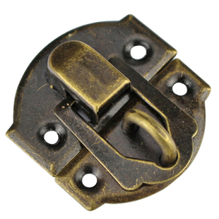 Lock Jewe 30mm For Latches Catch Iron Hasps Antique 10Pcs