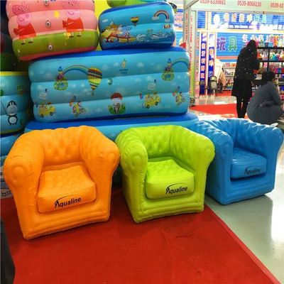 Manufacturers direct flocking sofa, PVC inflatable flocking