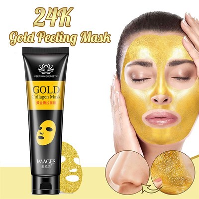Gold Collagen Agat Black Dots Facial Mask Blackhead Remover