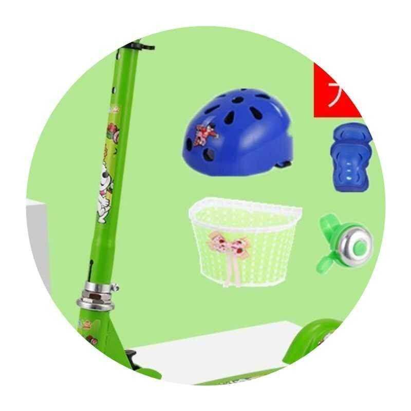 极速滑板车小孩男女2-6-7-12岁闪光滑车儿童可折叠踏板车滑三轮溜