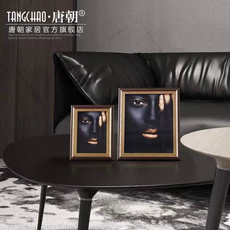 北欧创意实木相框摆件6寸7寸10寸欧式现代简约家居装饰品画框摆台