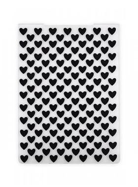 Embossing Folder Transparent Plastic Plates Design Hand