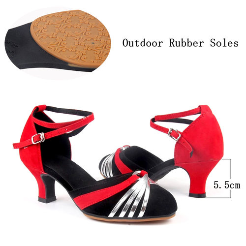professional latin dance shoes woman high heel summer shoes