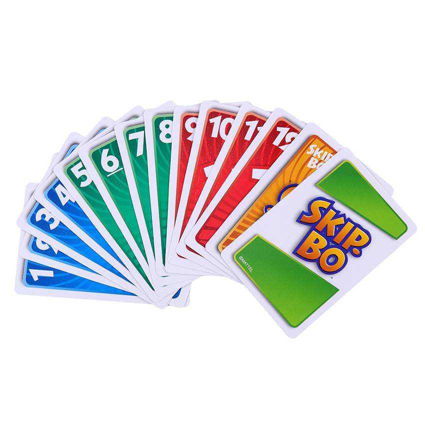 1Box162 Cards Solitaire UN SKIP BO Card Game The Sequencing