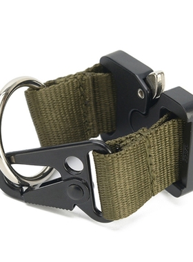 Tactic Molle Keyring Gear Molle  Keepers Nylon Belt Keychain