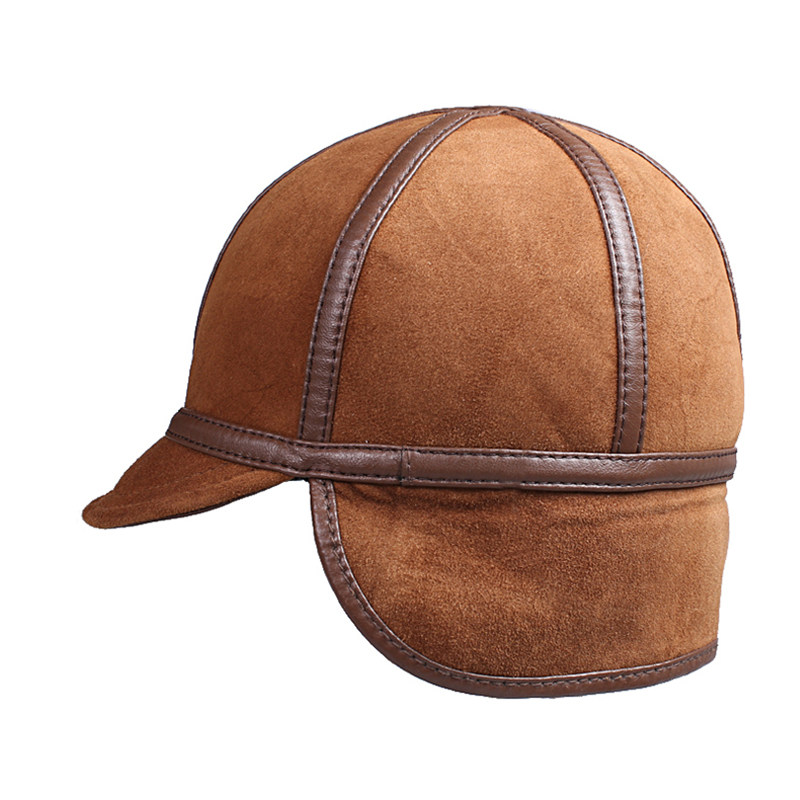 Male Winter Warm Ear Protection Bomber Hat Man High Quality