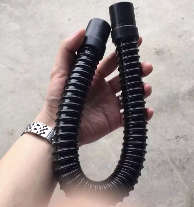 鱼缸三重溢流上下水专用波纹管 水族箱上下水软管25mm 32mm 40mm