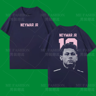 内马尔NEYMAR  T SHIRT 美式足球短袖T恤男女宽松2026夏头像10号