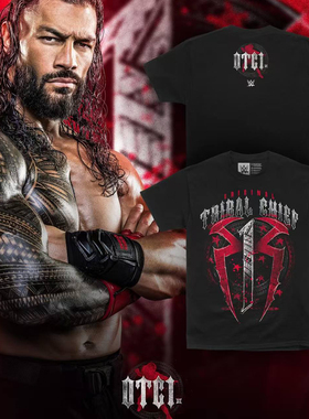 YOUTH BLACK ROMAM REIGNS OTC1 TRIBAL CHIEF T-SHIRT 2025