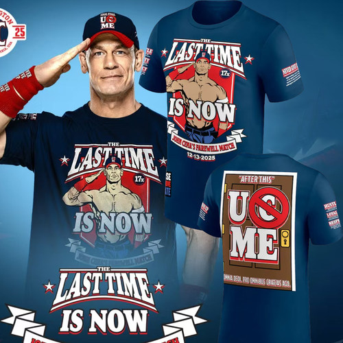 12.13华盛顿退役战塞纳T恤JOHN CENA WASHINGTON D.C T-SHIRT2025