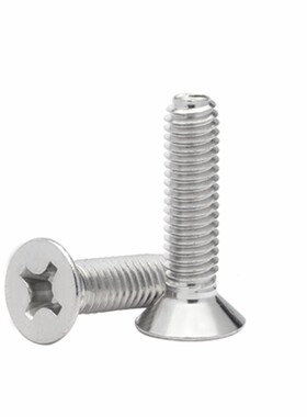 速发螺丝牙角M604三角M自攻螺丝GB6561 04不锈钢十字沉头三-牙