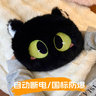 日本精工热水袋2025款 充电防爆暖水宝可爱毛绒注水暖水袋被窝专用