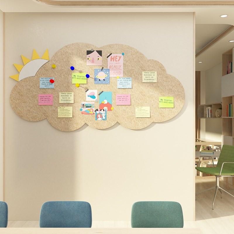 现货速发心理角咨询室布置文化墙面装饰毛毡灵驿站健康贴挂画疗系