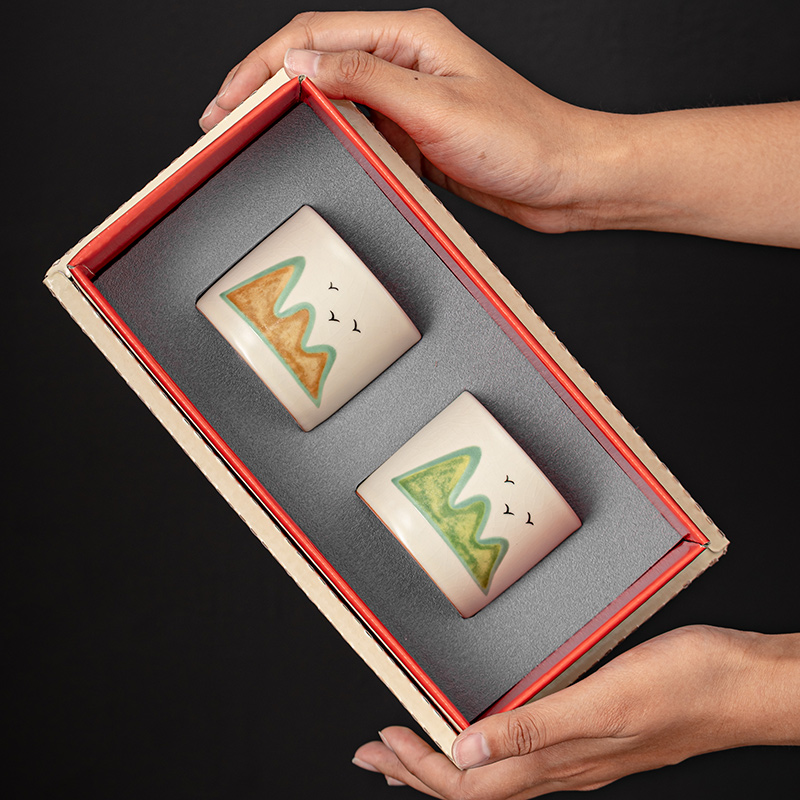 速发国潮对杯纪念品logo送客户员工实用伴手礼商务礼品中秋福利品