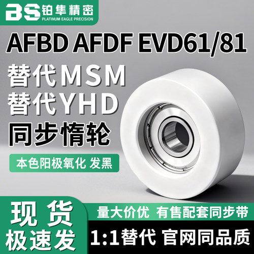 同步惰轮AFBD AFDF EVD61/81-W11.5 W15 W19-D15 D20 D25 D30张紧