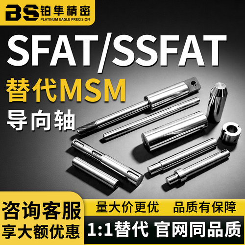 导向轴SFAT SSFAT6 8 10 12 13 15 16 18 20-50 100 150-M4 M6 M8