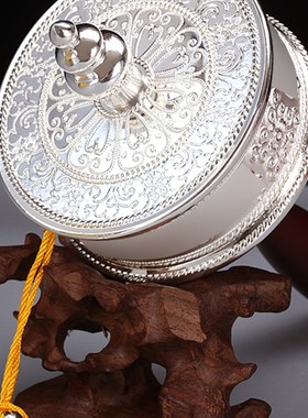 速发手摇转式合金纪摇转动筒西藏动器具家用摆件100遍客厅家居手