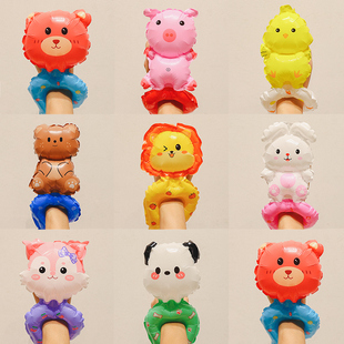 速发开学典礼可爱手物手腕气布装饰球置幼儿园小朋友生日动环礼物