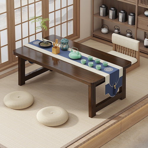 速发可餐叠桌子家用飘窗米桌榻榻炕小茶几床上吃饭小折桌子飘窗桌