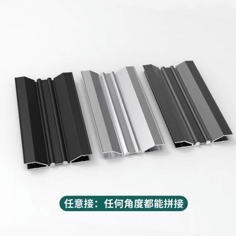 速发橱柜踢脚板线0度转角地脚线转铝合转角阴角角挡水板拐角