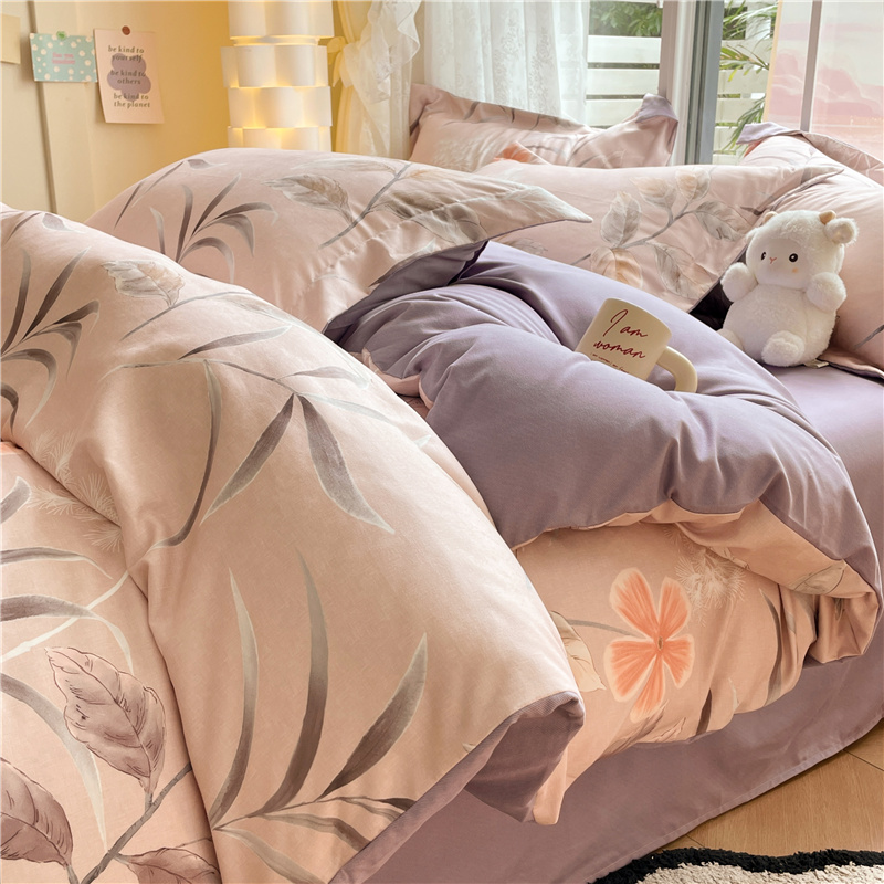 速发秋冬磨面加厚上用品202新款双毛被罩棉纯非全棉