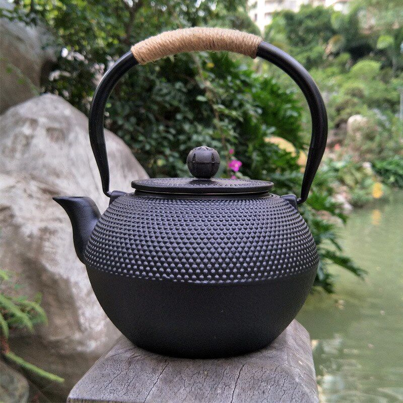 速发铁壶复款烧水壶无涂层煮茶新古手工日复南部铁器式古铸铁茶壶