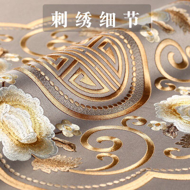 速发新中式实木餐桌椅子垫坐垫红木马蹄垫餐椅垫梯形凳子垫子座垫