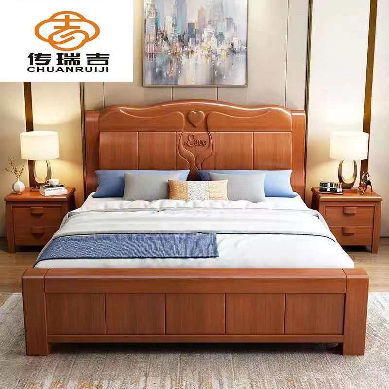速发实木床简约橡厚1.5大床1.箱双人床主卧婚床经济气压高8储物加,橡塑材料及制品,硅胶颗粒,淘宝优惠券,粉丝福利购,淘宝优惠卷