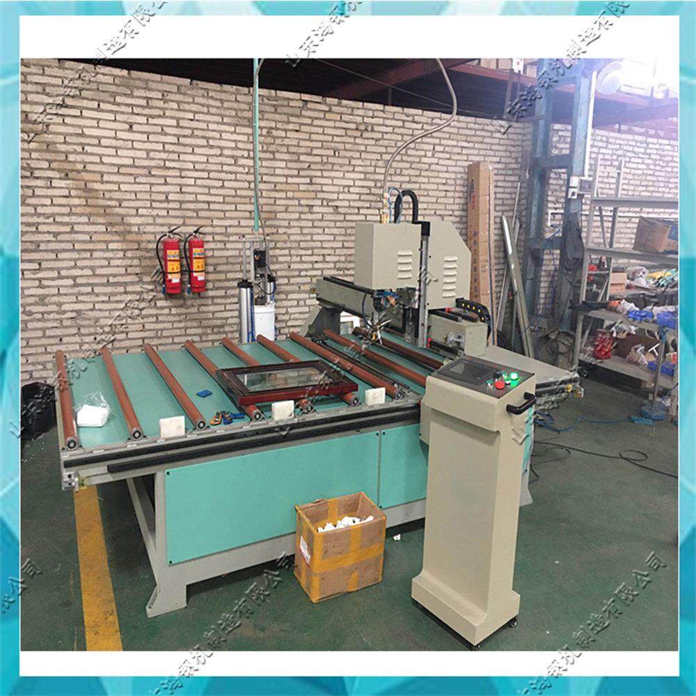 全自动数控打胶机 龙门式玻璃门窗涂胶机 型材装饰密封抹胶机,农机/农具/农膜,碾米机,淘宝优惠券,粉丝福利购,淘宝优惠卷