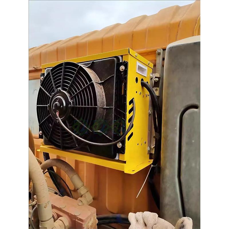 12v车载空调一体机24伏香黄便携式出风口小风扇制冷无外机驻车