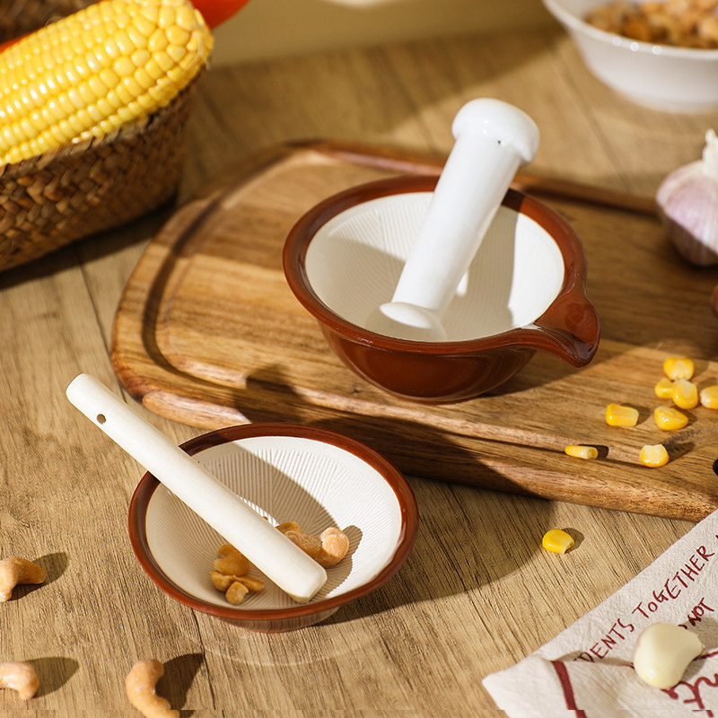 舍里陶瓷研磨碗宝宝辅食餐具碾磨器婴儿果蔬米糊食物研磨器打磨碗,婴童用品,食物研磨器,淘宝优惠券,粉丝福利购,淘宝优惠卷