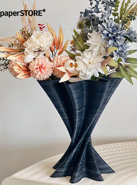 卷宗商店  TRASHAUS NING 创意设计感花瓶摆件插花器具