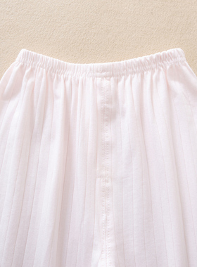 婴儿薄款竹纤维裤子儿童空调裤宝宝秋裤男女童可开档家居裤夏睡裤