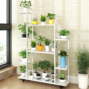 欧式 花架子多层室内多功能绿萝阳台置物架铁艺客厅简约多肉花盆架